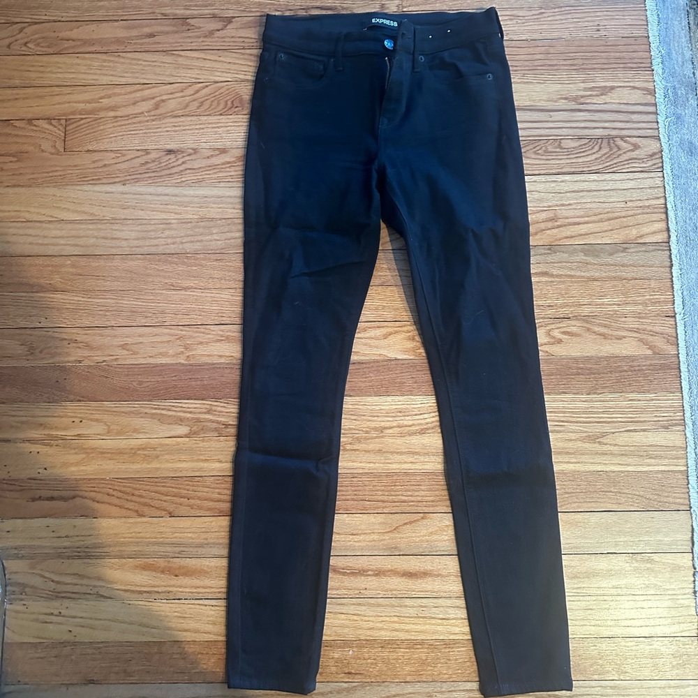 Express Women's black jeggings